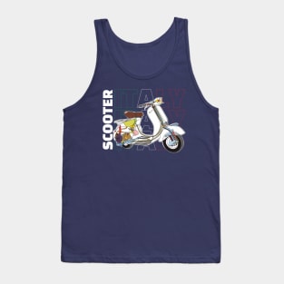 Italian Classic Scooter Tank Top